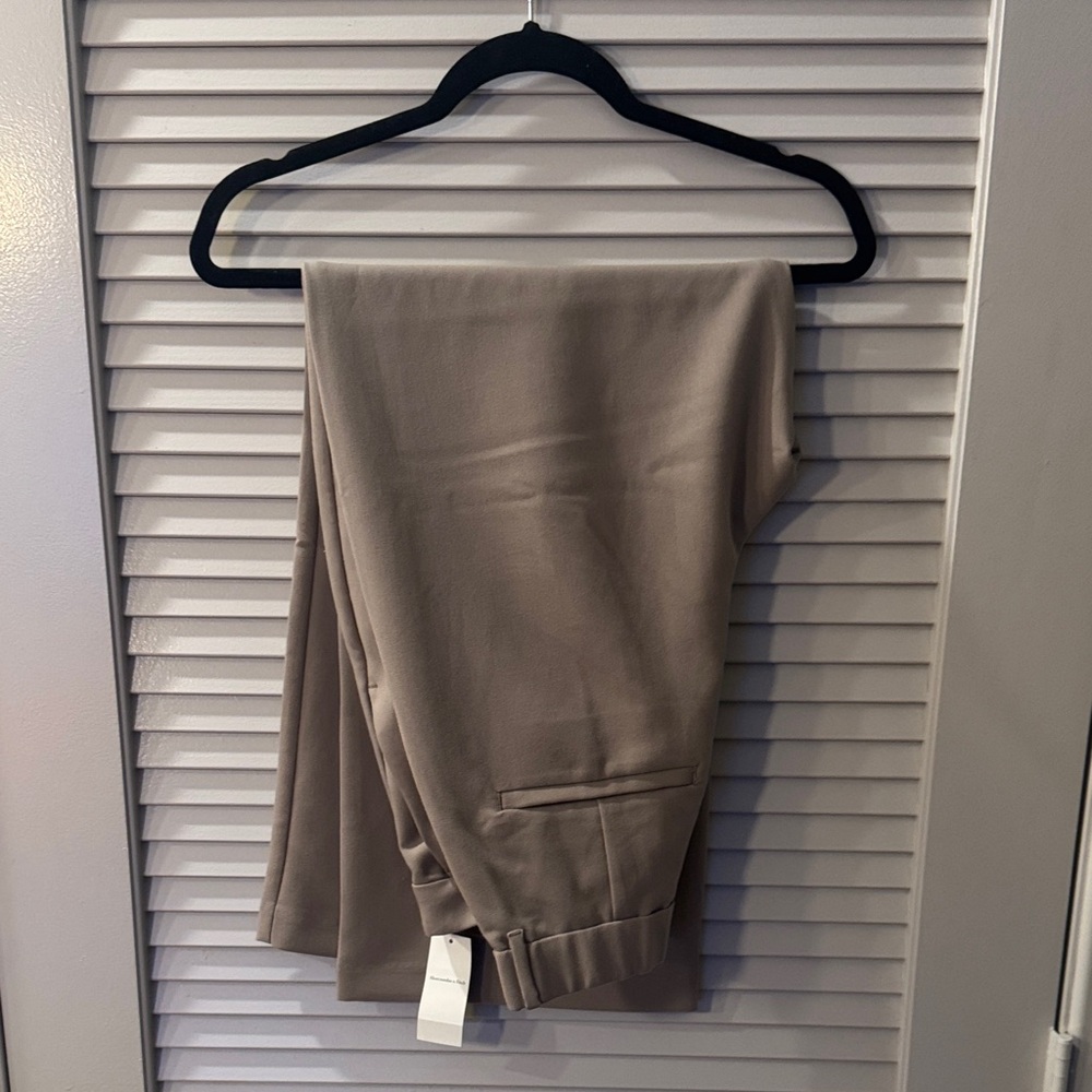 Abercrombie & Fitch Beige Trousers